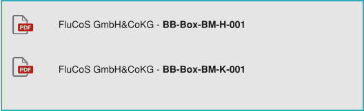 FluCoS GmbH&CoKG - BB-Box-BM-H-001 FluCoS GmbH&CoKG - BB-Box-BM-K-001